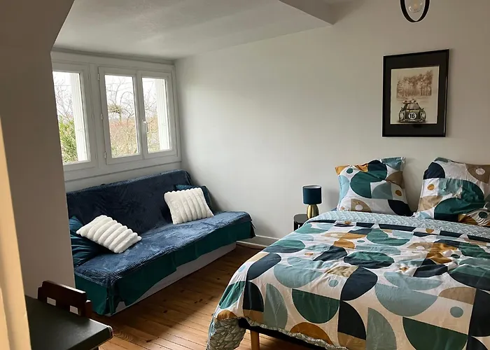 Semesterbostad Maison 4 Aux Portes Du Circuit *